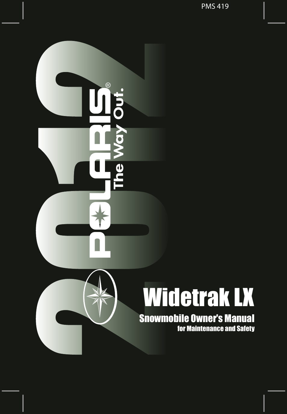 Polaris 2012 WideTrak LX INTL User Manual | 128 pages