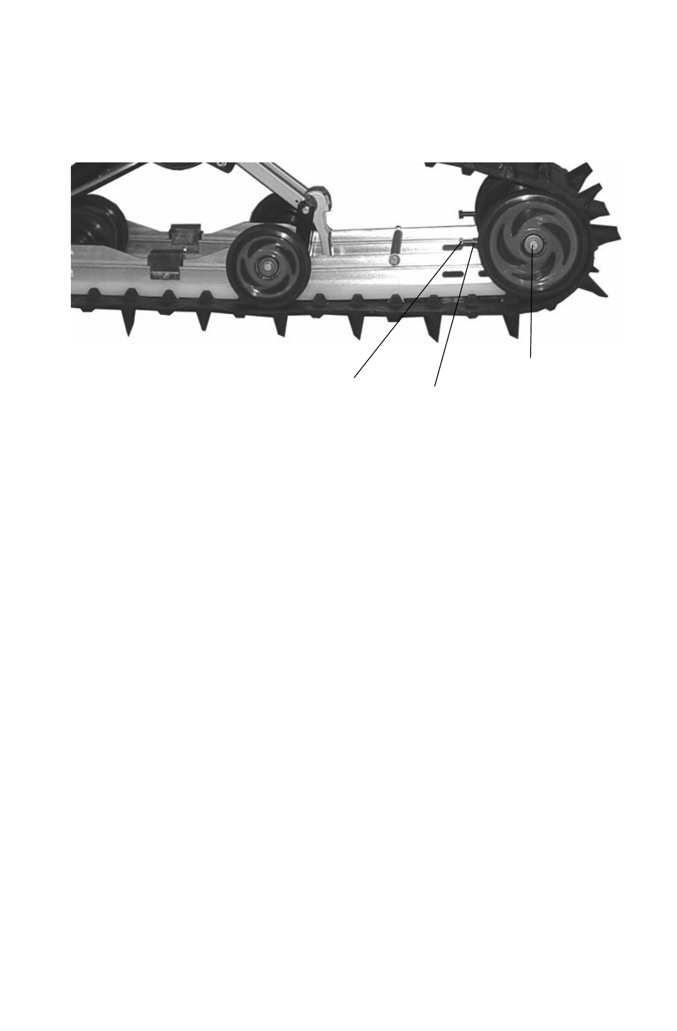 Maintenance, Track tension | Polaris 2012 FS IQ WideTrak User Manual | Page 129 / 160