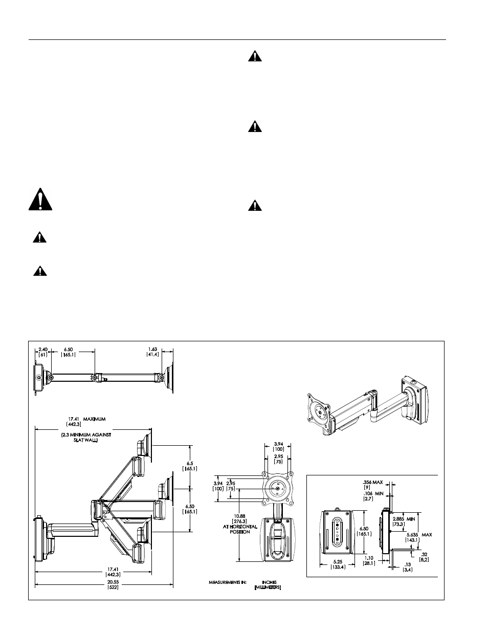 Chief Manufacturing KSG110 User Manual | Page 2 / 10