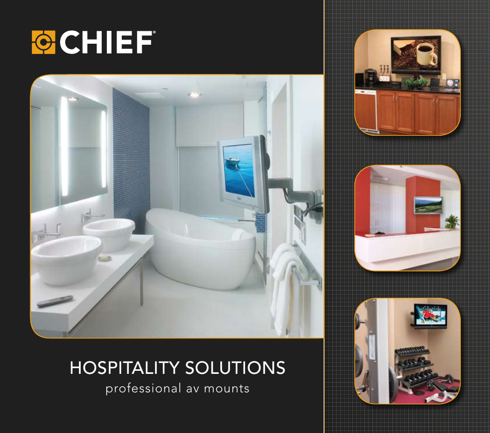 Chief Manufacturing Hospitality Solutions User Manual | 16 pages