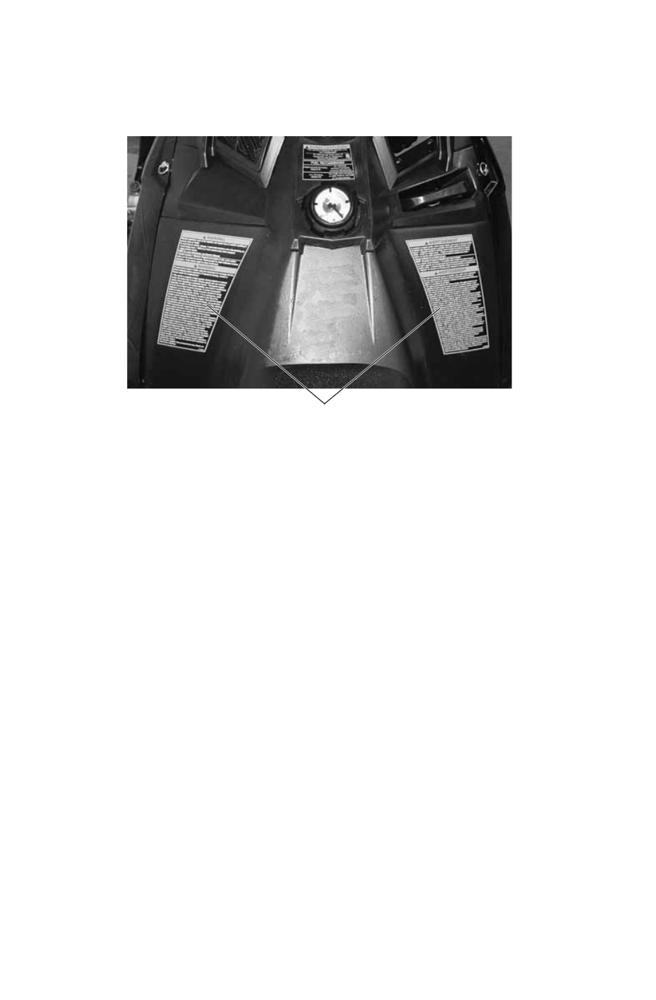 Safety, Safety labels and locations, Operation warning | Polaris 2016 600 Indy User Manual | Page 26 / 147