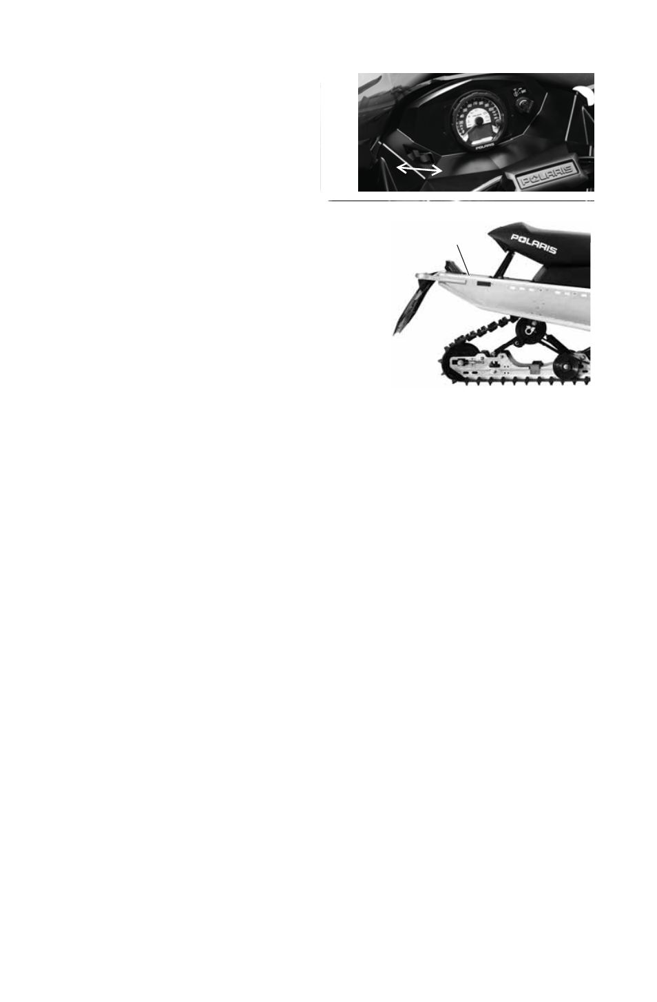 Features, Adjustable headlights, Cargo storage | Accessories | Polaris 2016 600 Indy User Manual | Page 30 / 147