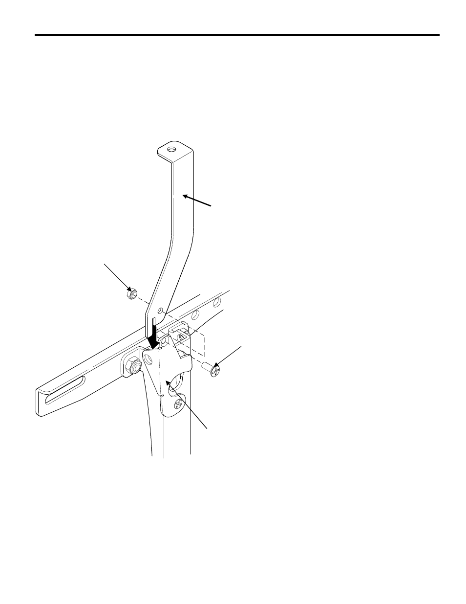Latching flag extension installation | Chief Manufacturing MSR Series User Manual | Page 7 / 7