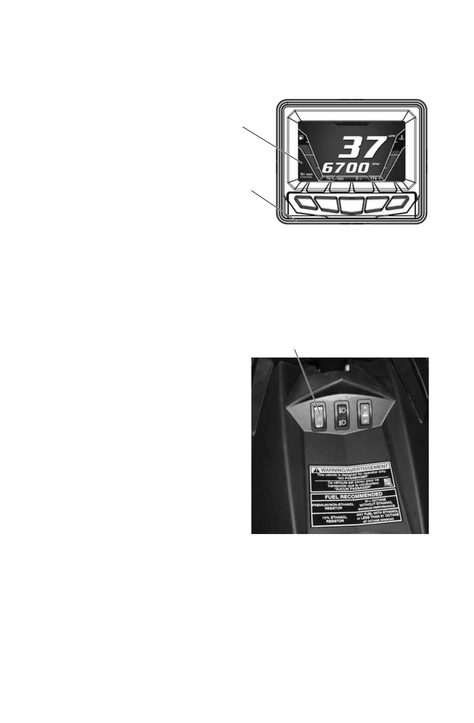 Features, Interactive digital display (idd) | Polaris 2016 600 Switchback Assault 144 User Manual | Page 52 / 145