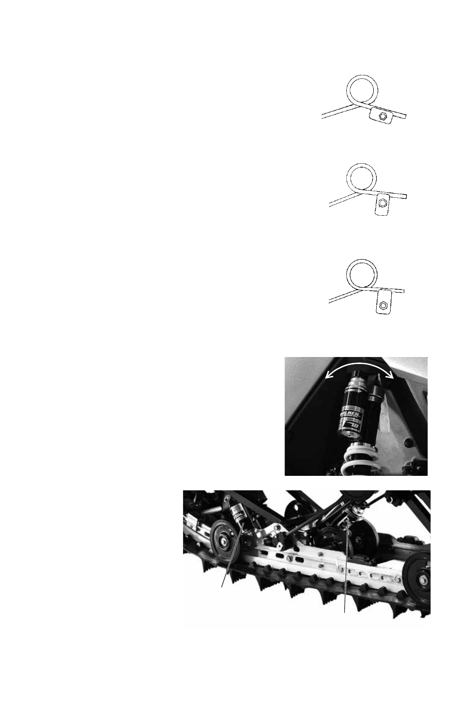 The perfect fit, Suspension adjustments, Torsion spring preload | Shock compression damping | Polaris 2016 600 Switchback Assault 144 User Manual | Page 54 / 145