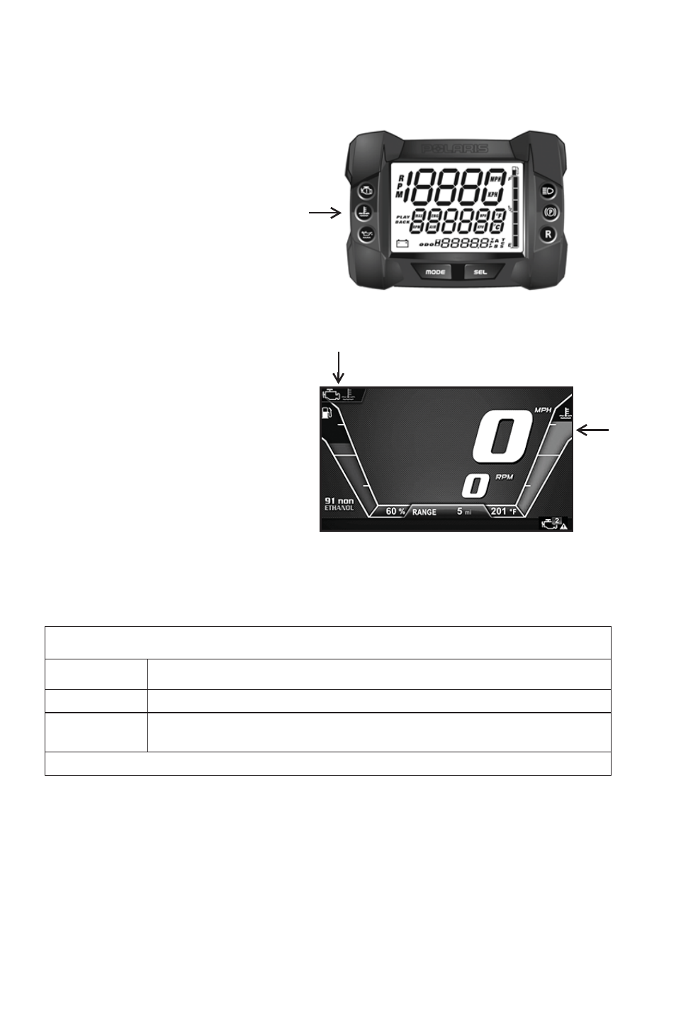 Features, Engine overheat indicators | Polaris 2016 600 Rush PRO-S User Manual | Page 40 / 191