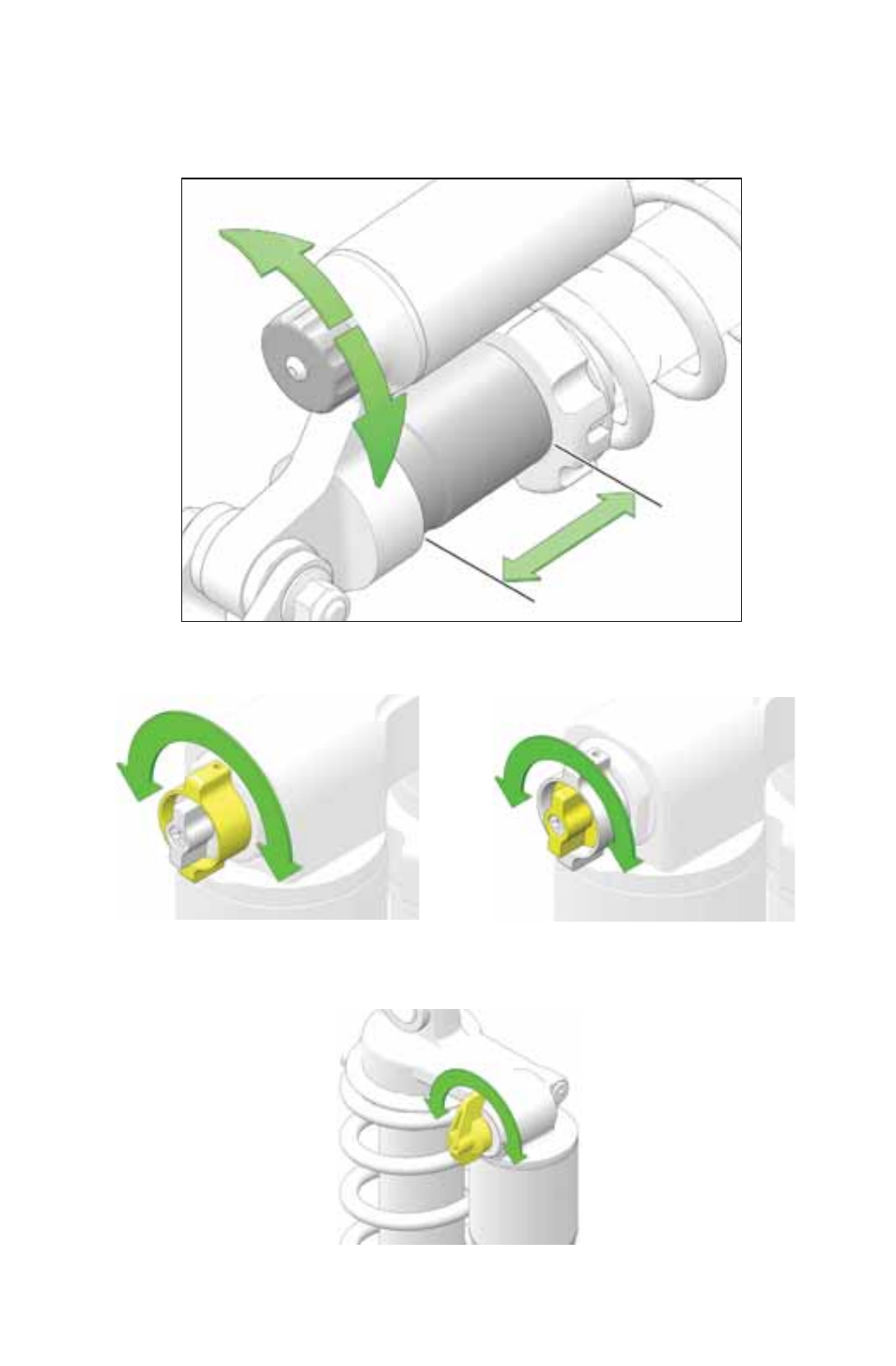 The perfect fit, Suspension quick setup guide, Rear track shock adjustments | Polaris 2016 600 Rush PRO-S User Manual | Page 65 / 191