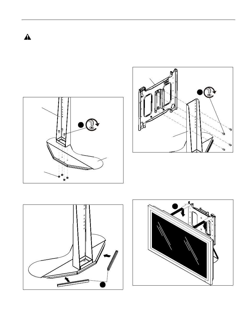 Assembly and installation | CHIEF PTS Series User Manual | Page 5 / 8