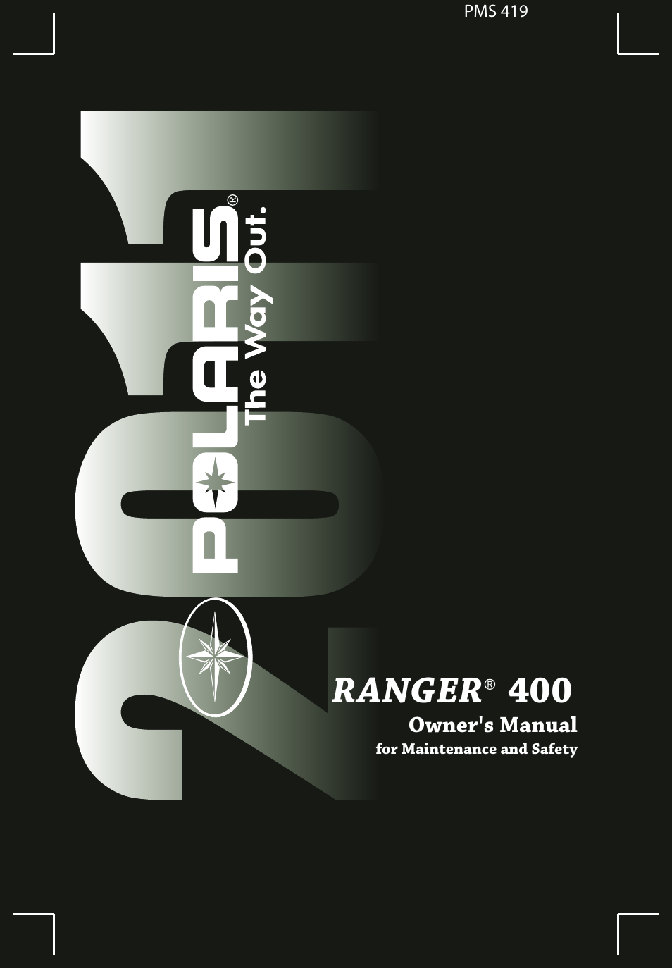 Polaris 2011 Ranger 400 User Manual | 125 pages