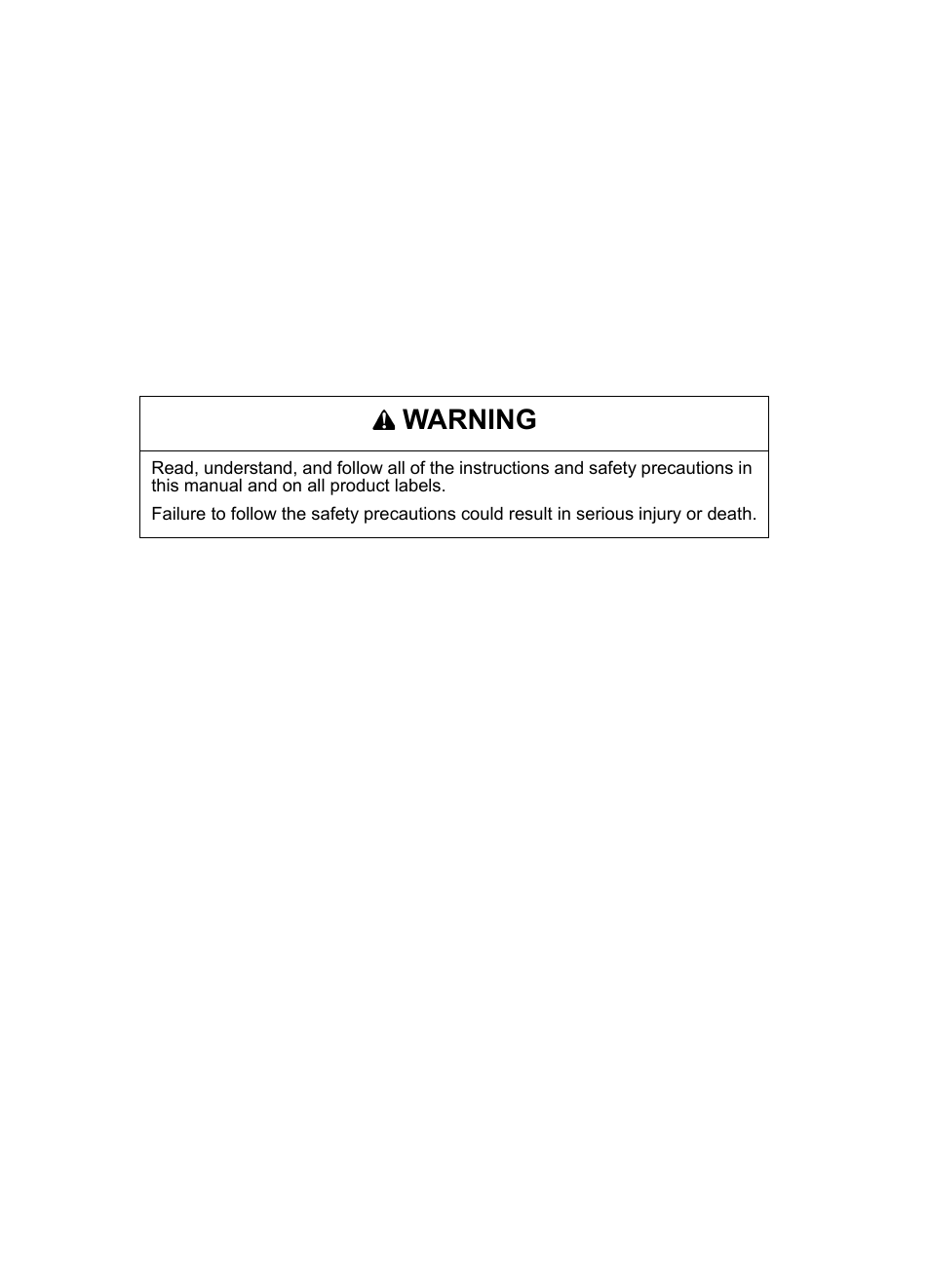 Warning | Polaris 2014 Ranger EV User Manual | Page 2 / 82