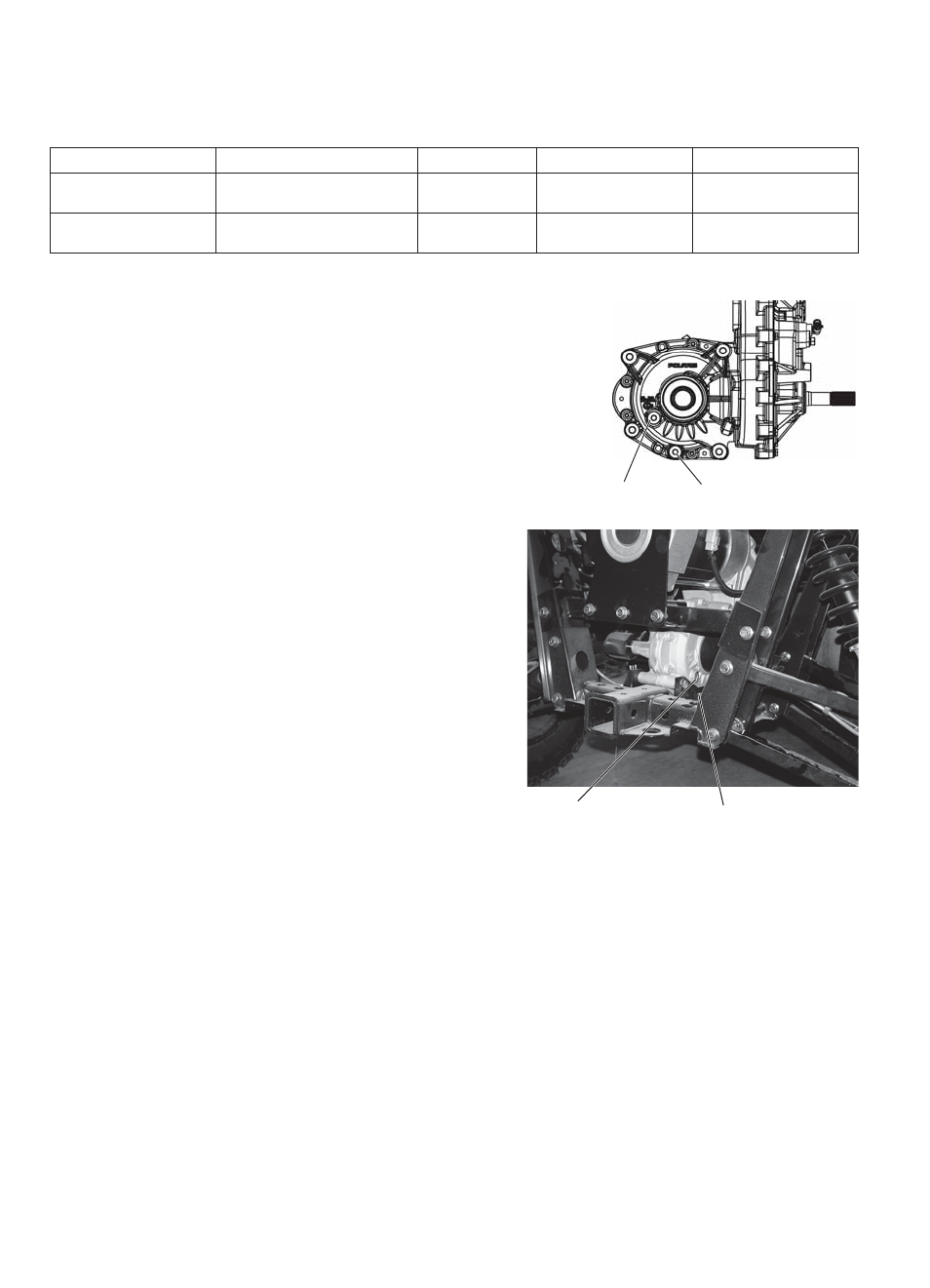 Maintenance, Gearcases | Polaris 2014 Ranger EV User Manual | Page 56 / 82