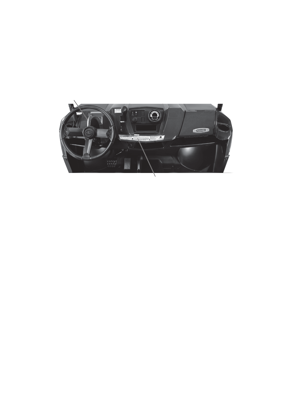 Safety, Safety labels and locations, Proper use warning (4x4, 6x6) | Proper use warning (crew) | Polaris 2014 Ranger 800 EFI User Manual | Page 12 / 116