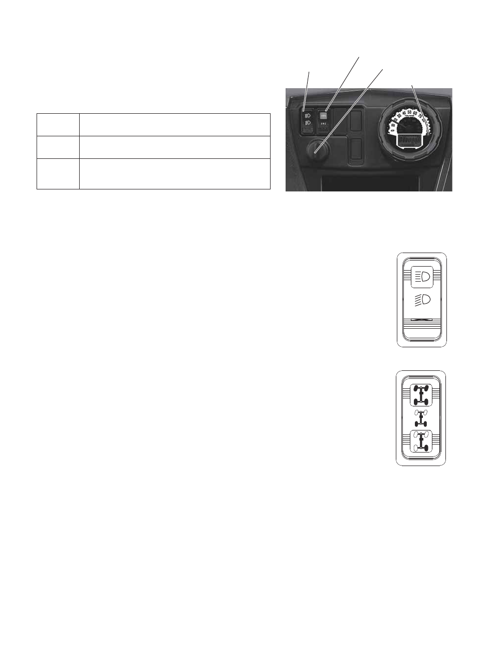 Features and controls, Switches | Polaris 2014 Ranger 800 EFI User Manual | Page 25 / 116
