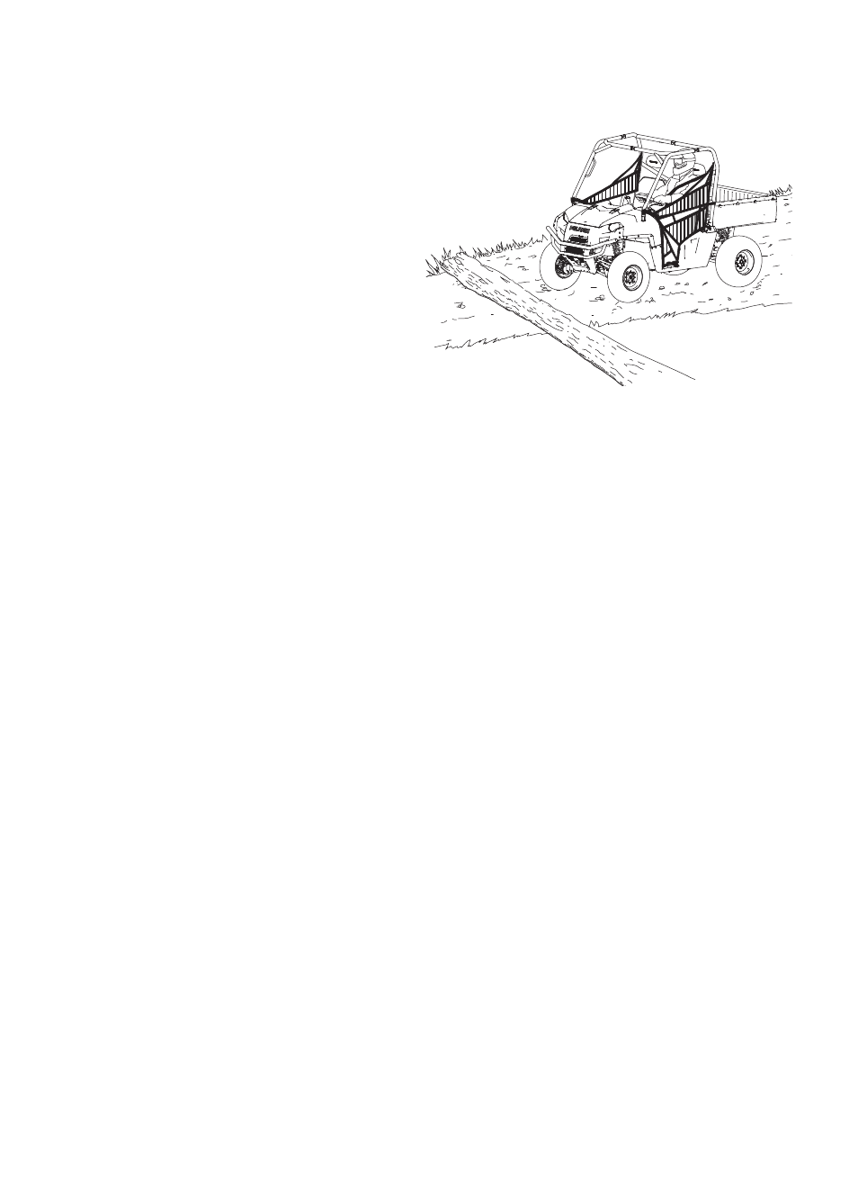 Operation, Driving over obstacles | Polaris 2014 Ranger 800 EFI User Manual | Page 42 / 116