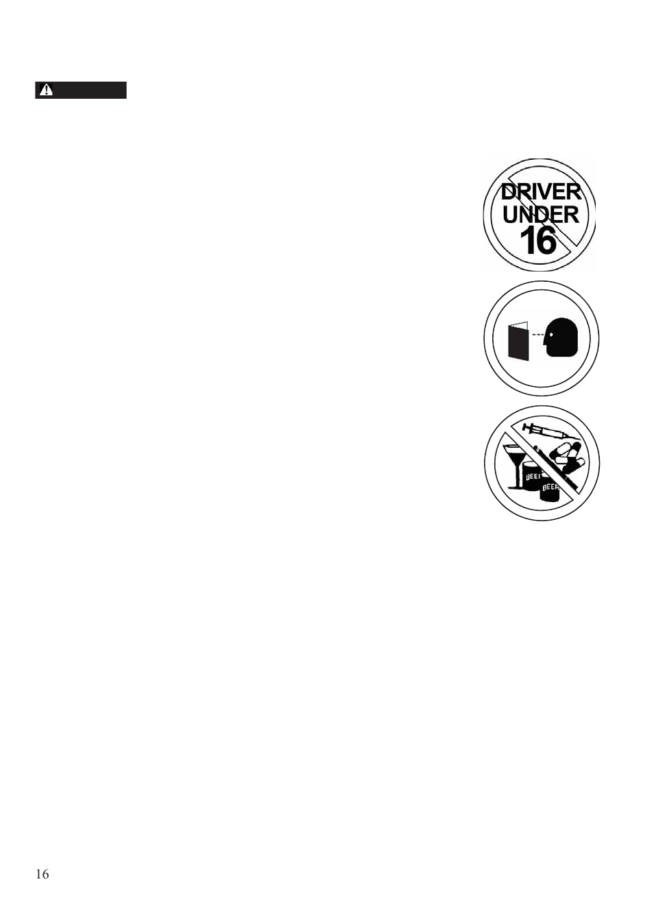 Safety, Operator safety | Polaris 2015 Ranger Diesel / Crew Diesel User Manual | Page 18 / 121