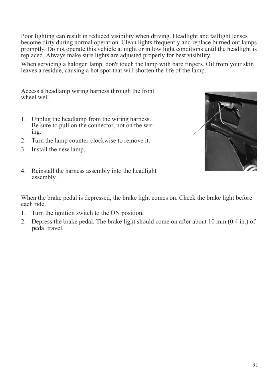 Maintenance, Lights | Polaris 2015 Ranger Diesel / Crew Diesel User Manual | Page 93 / 121