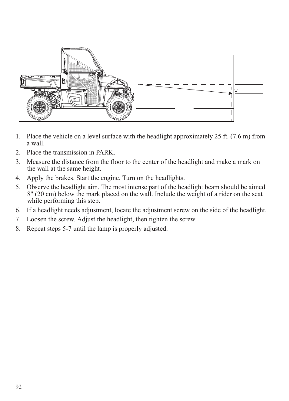 Maintenance, Lights | Polaris 2015 Ranger Diesel / Crew Diesel User Manual | Page 94 / 121