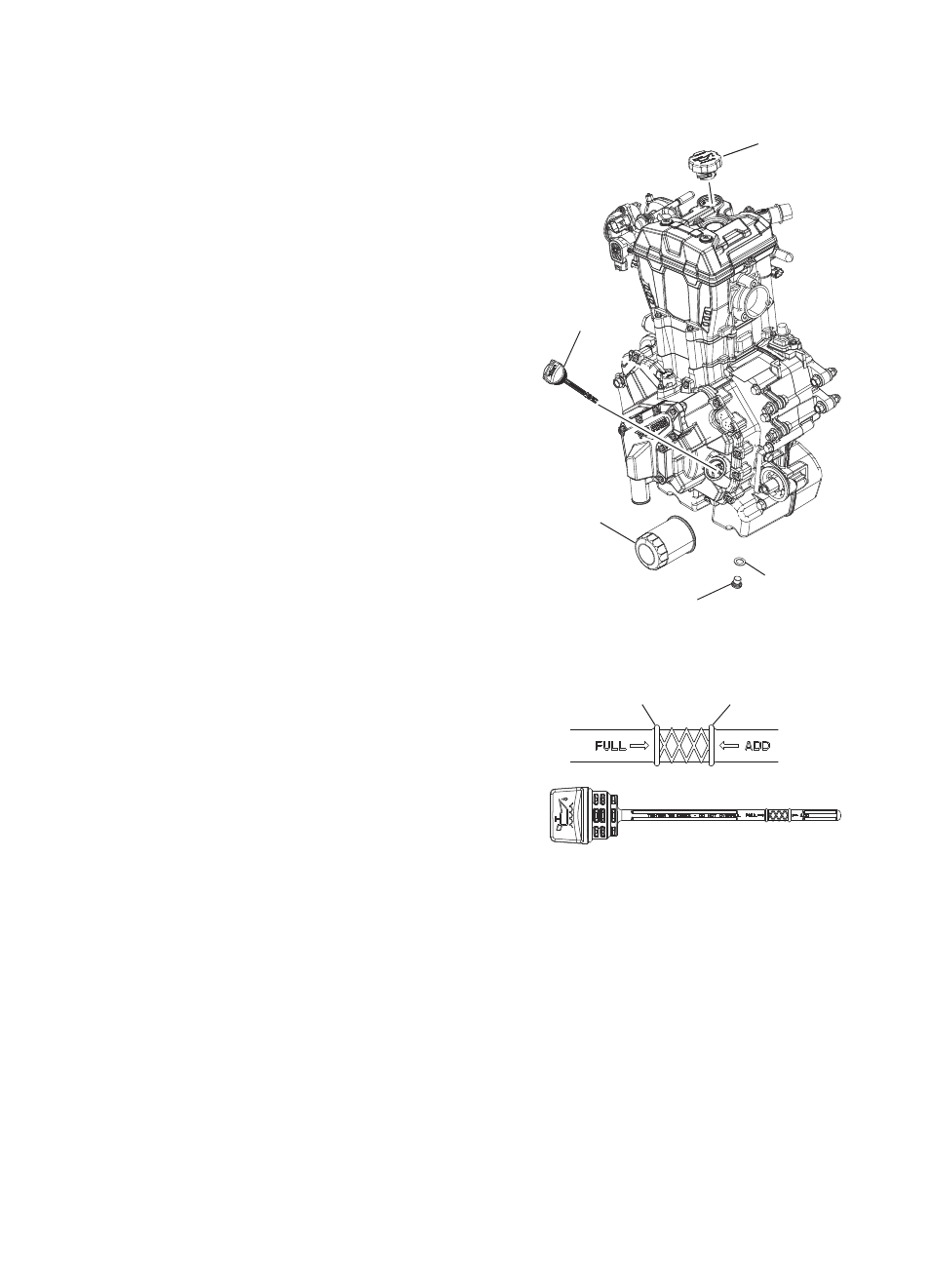 Maintenance, Engine oil | Polaris 2016 Ranger 570 Full-Size User Manual | Page 60 / 100