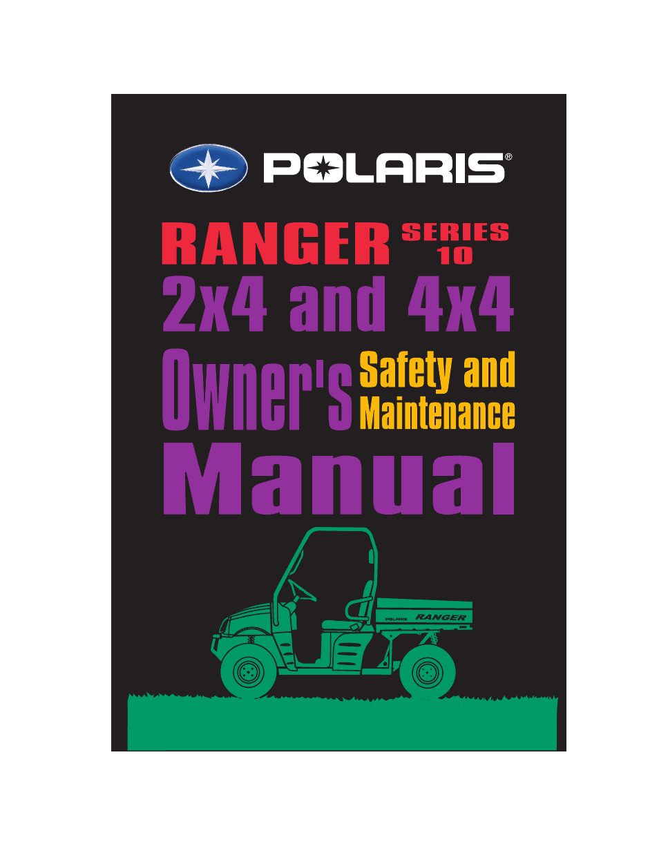 Polaris Series 10 Ranger 425 2x4 User Manual | 121 pages