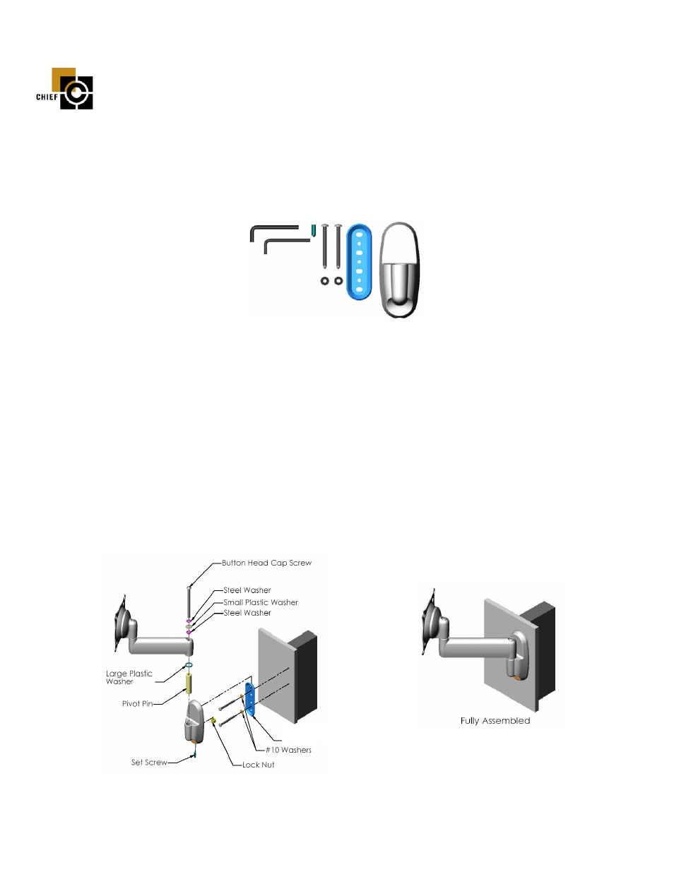 CHIEF FSA1001 User Manual | 1 page