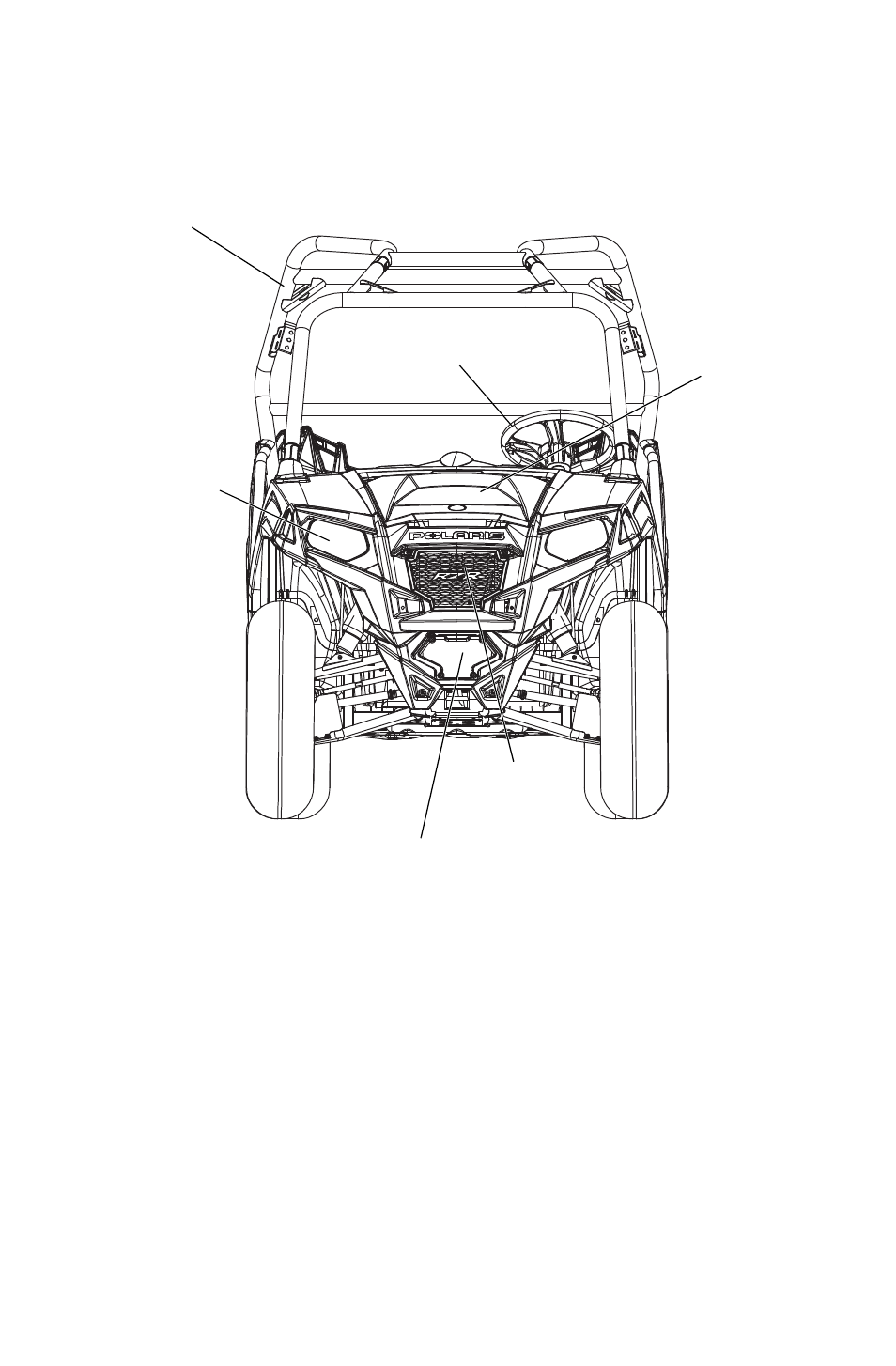 Features and controls, Component locations | Polaris 2011 RZR User Manual | Page 33 / 148