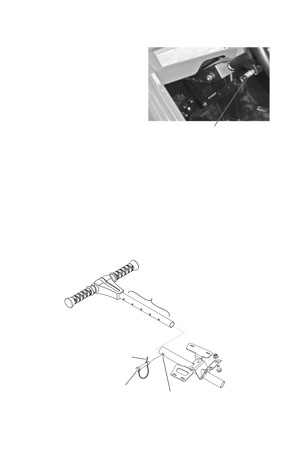 Steering wheel, Passenger hand hold, Features and controls | Polaris 2011 RZR User Manual | Page 36 / 148