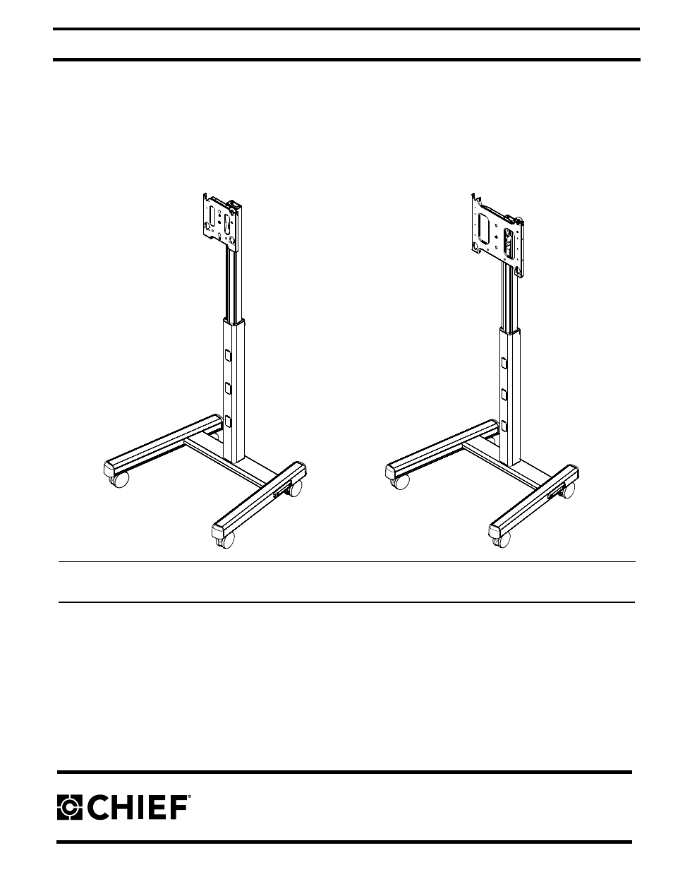 Chief Manufacturing MFC Series User Manual | 10 pages