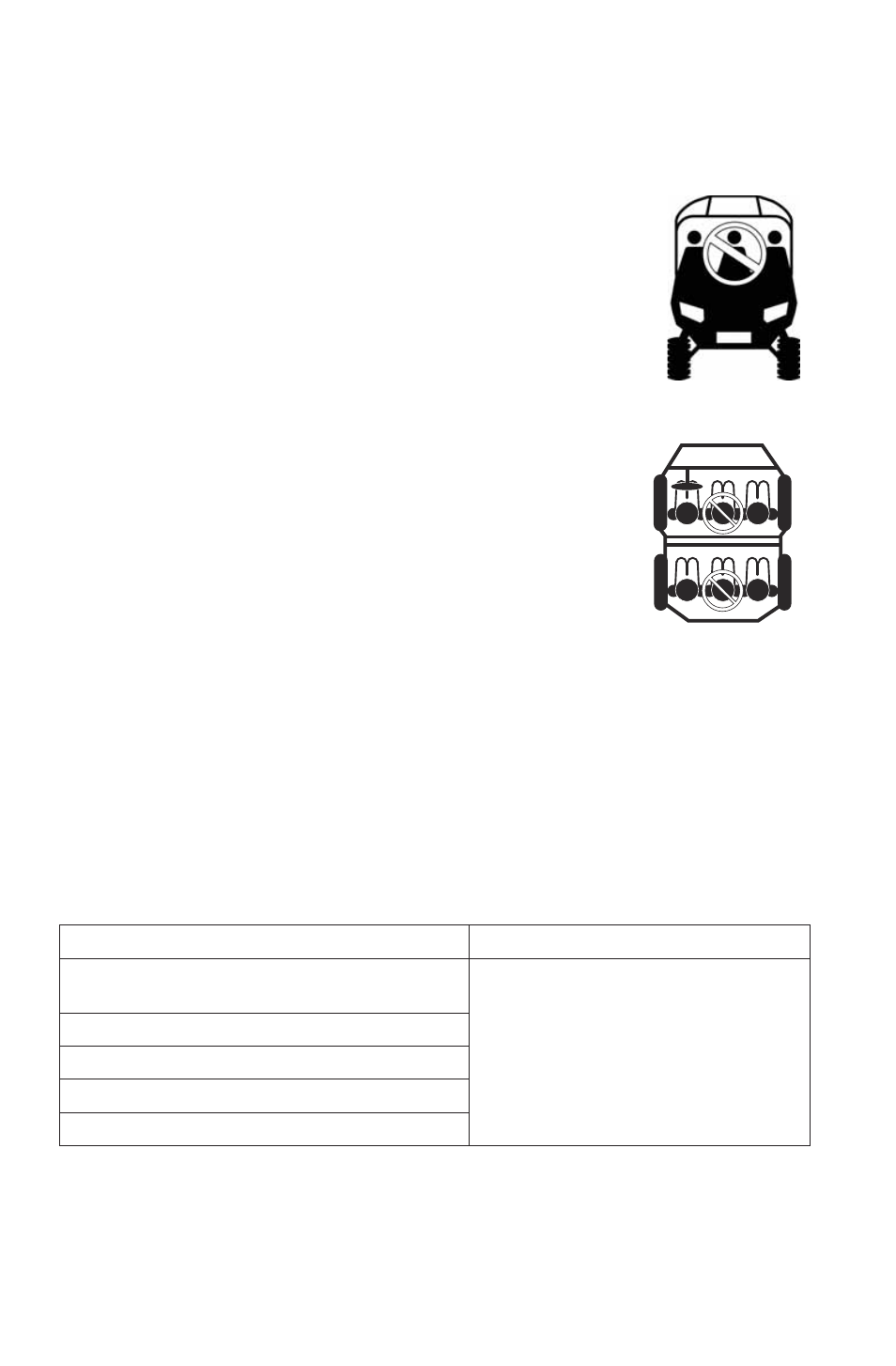 Safety, Safety warnings, Carrying multiple passengers (rzr/rzr s) | Carrying multiple passengers (rzr 4), Operating with a load on the vehicle | Polaris 2016 RZR 900 User Manual | Page 18 / 160