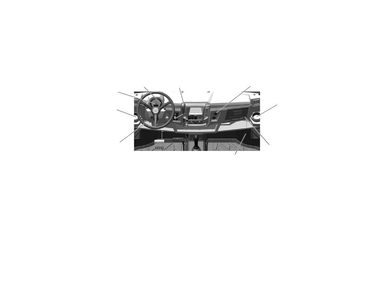Features and controls, Console | Polaris 2013 BRUTUS Owner's Manual User Manual | Page 22 / 142