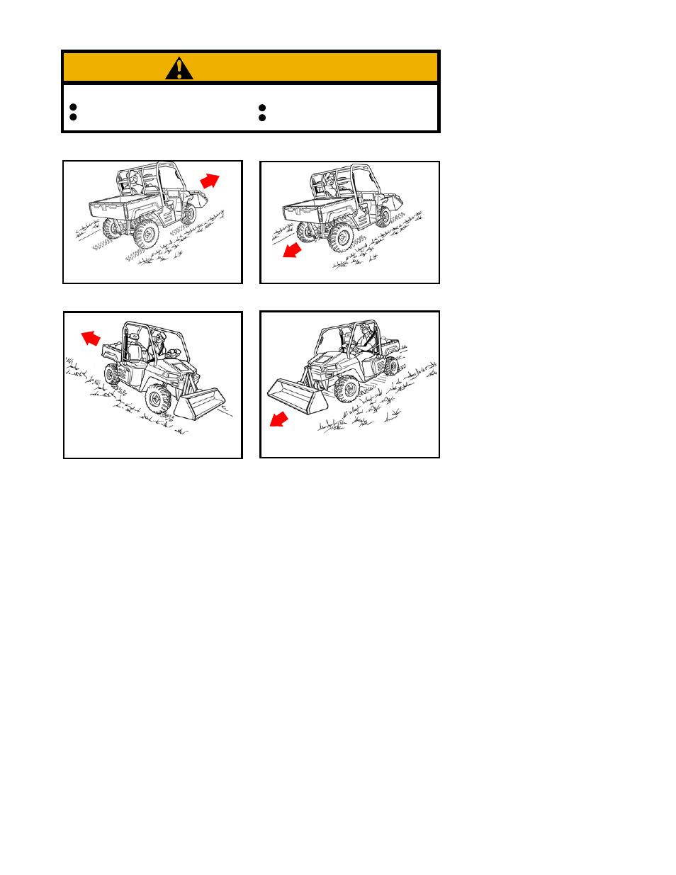 Warning | Polaris 2013 BRUTUS Operators Handbook User Manual | Page 11 / 15