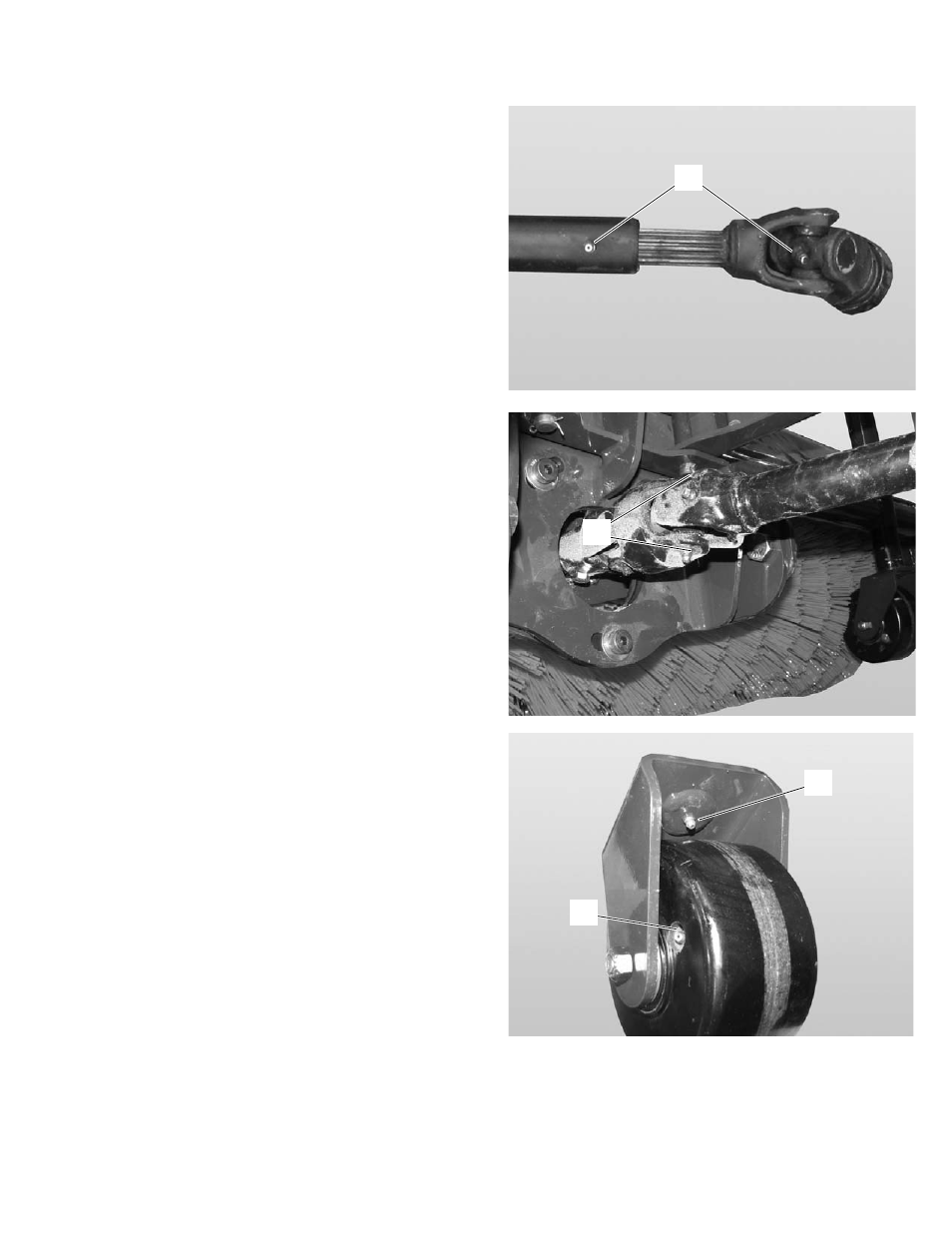 Maintenance, Lubrication locations | Polaris 2013 BRUTUS Accessory Angle Broom User Manual | Page 42 / 51