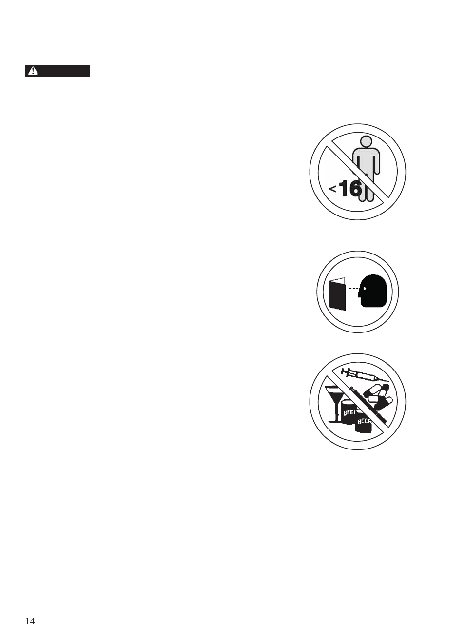 Safety, Operator safety | Polaris 2014 BRUTUS Owner's Manual User Manual | Page 16 / 136
