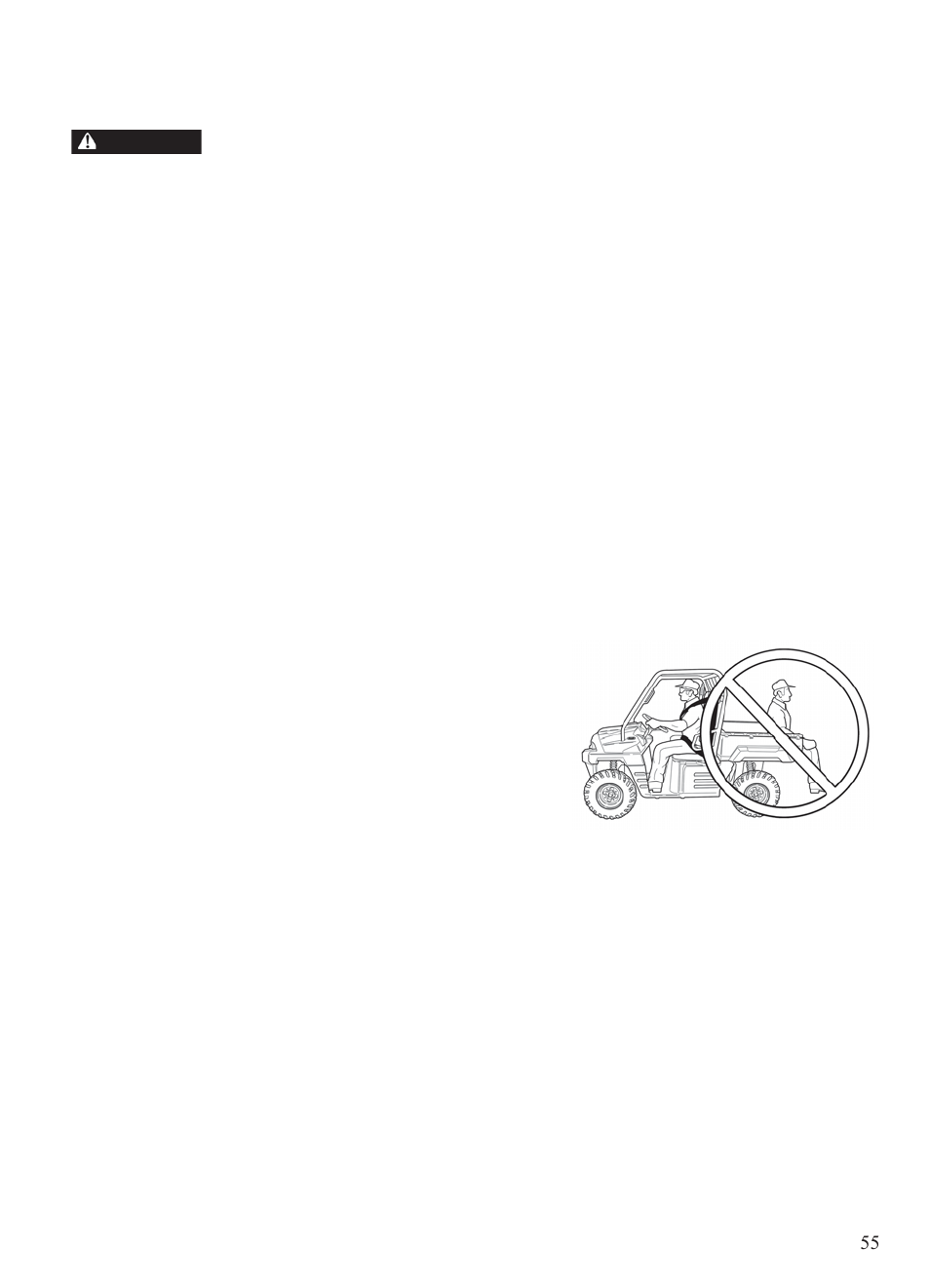 Operation, Hauling cargo | Polaris 2014 BRUTUS Owner's Manual User Manual | Page 57 / 136