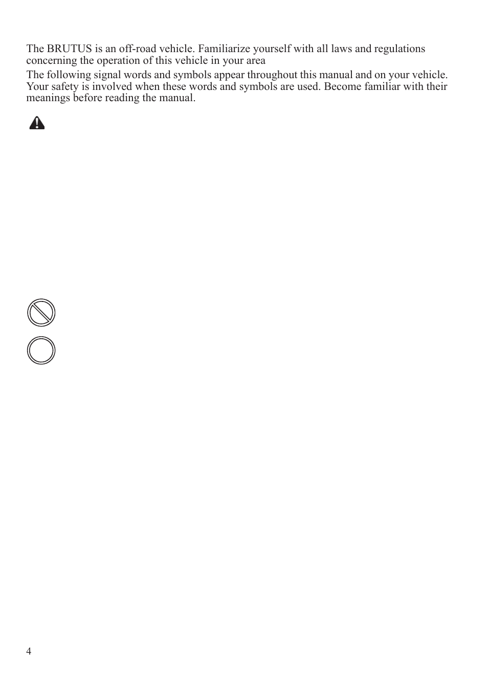 Introduction | Polaris 2014 BRUTUS Owner's Manual User Manual | Page 6 / 136