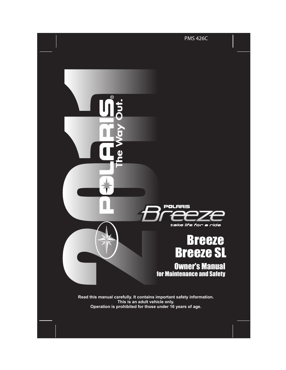 Polaris 2011 Breeze User Manual | 100 pages