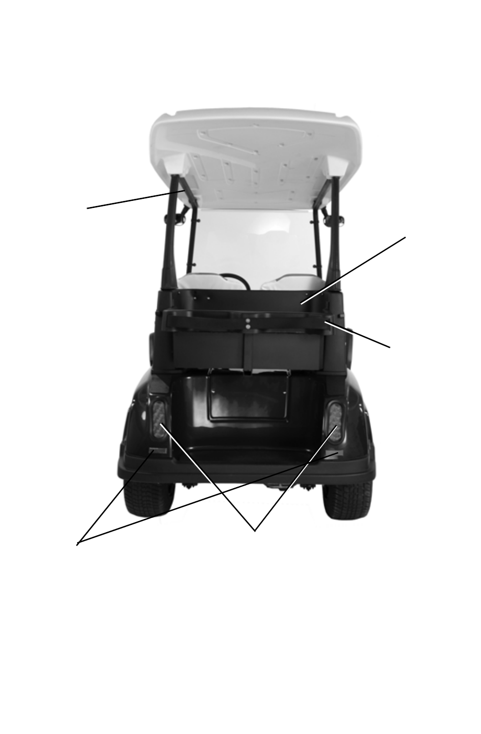 Features and controls, Component locations - breeze sl, Tail light/brake light | Polaris 2011 Breeze User Manual | Page 32 / 100