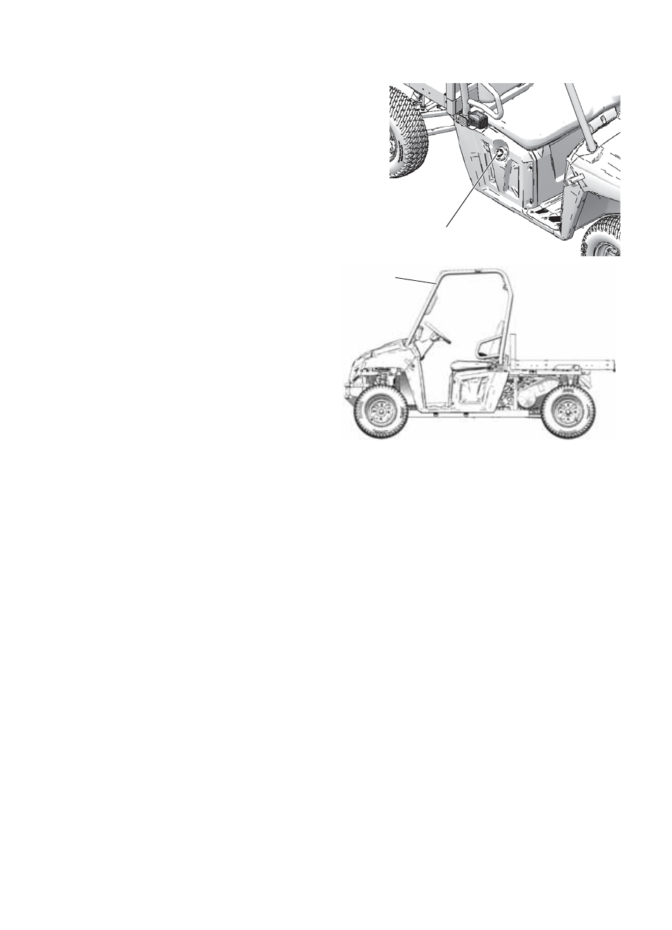 Features and controls, Fuel cap, Occupant protective structure (ops) | Extreme use battery | Polaris 2015 Polaris M1400 User Manual | Page 24 / 100