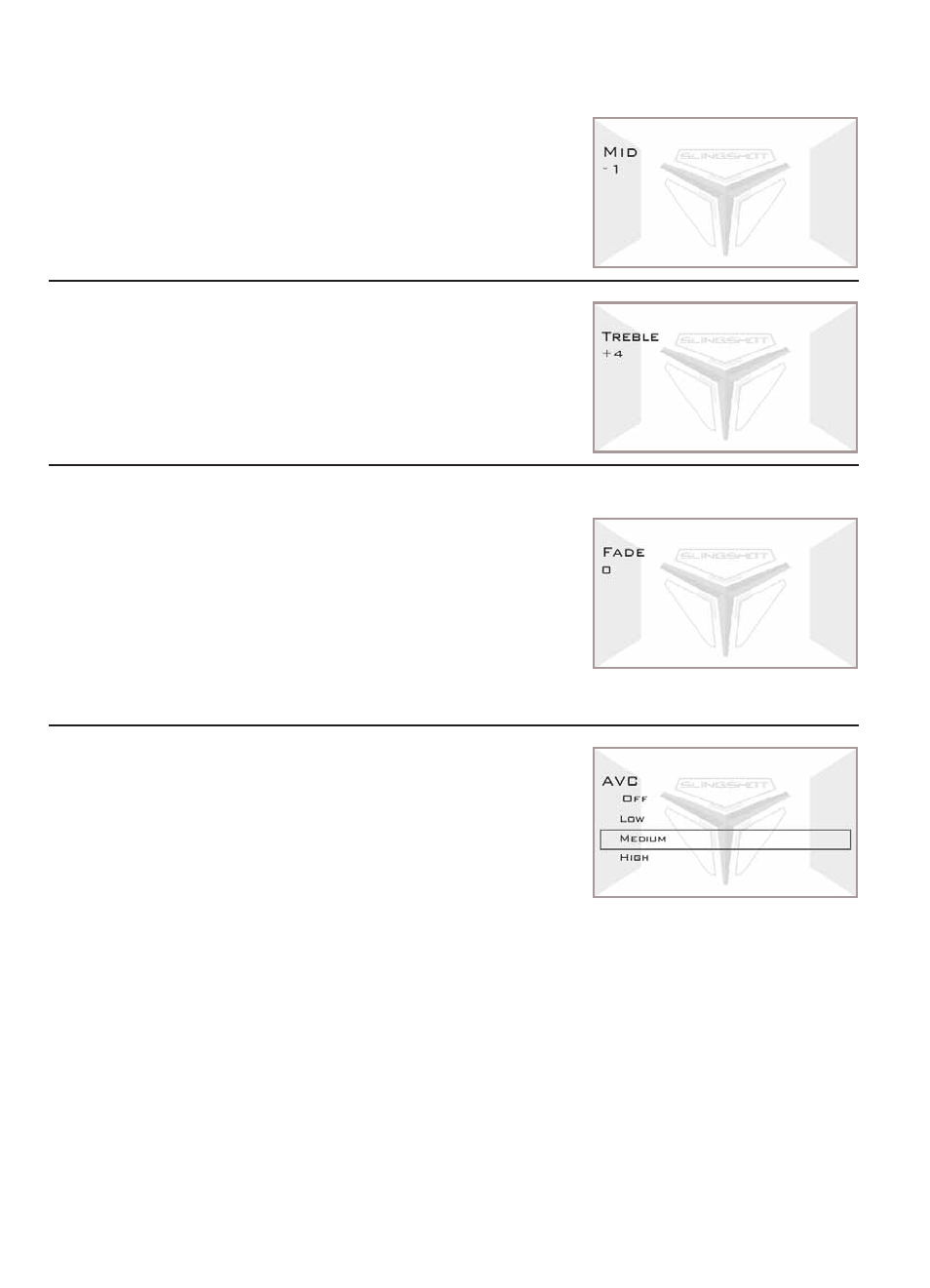 Audio system, Audio mode menus | Polaris 2015 Slingshot User Manual | Page 120 / 136