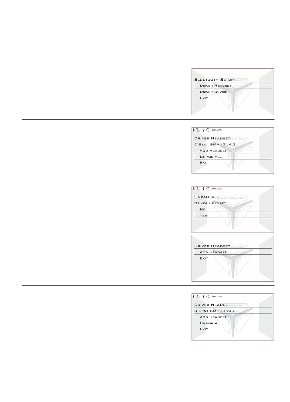 Audio system, Audio mode menus | Polaris 2015 Slingshot User Manual | Page 125 / 136