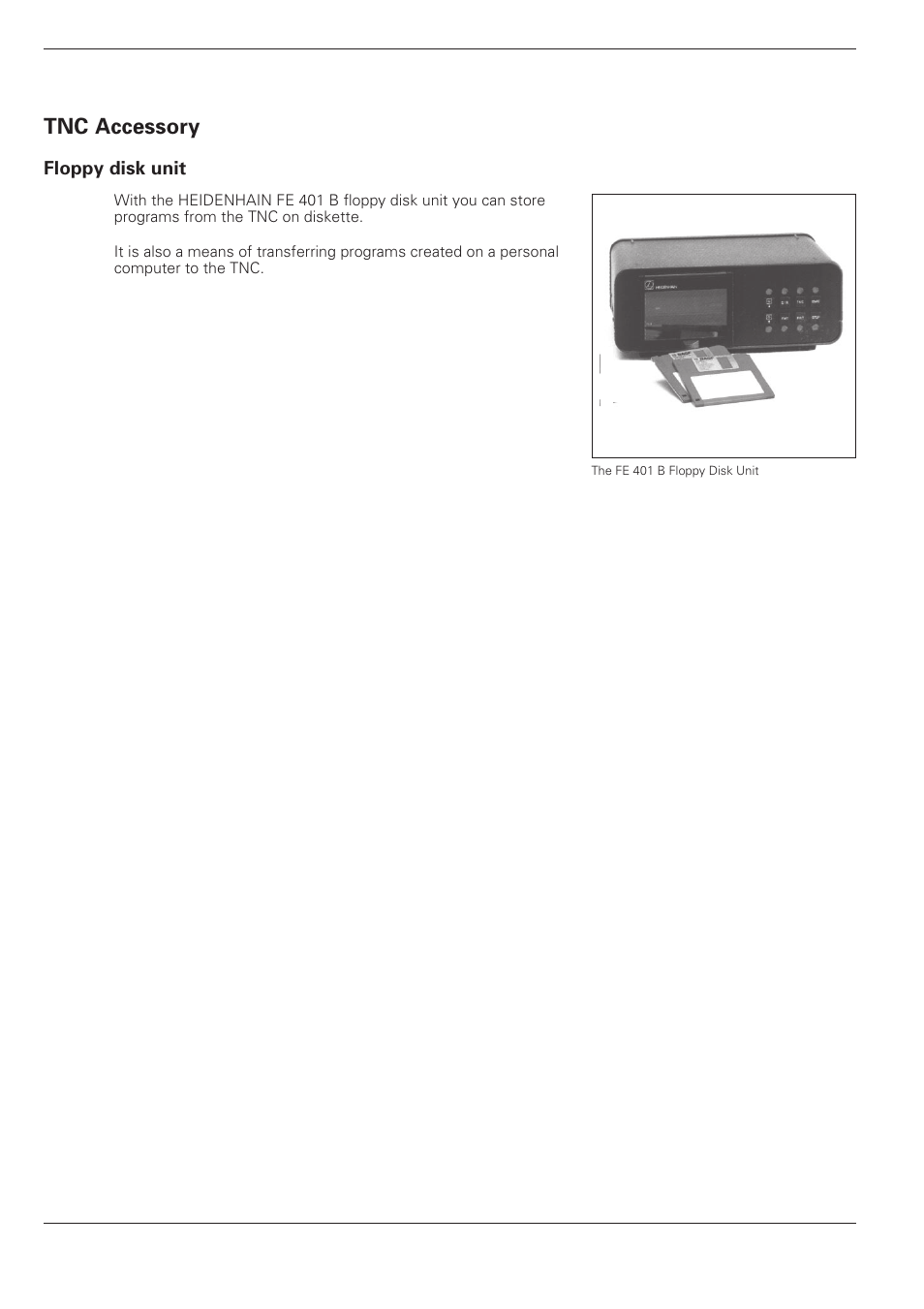 Tnc accessory | HEIDENHAIN TNC 122 User Manual User Manual | Page 4 / 63