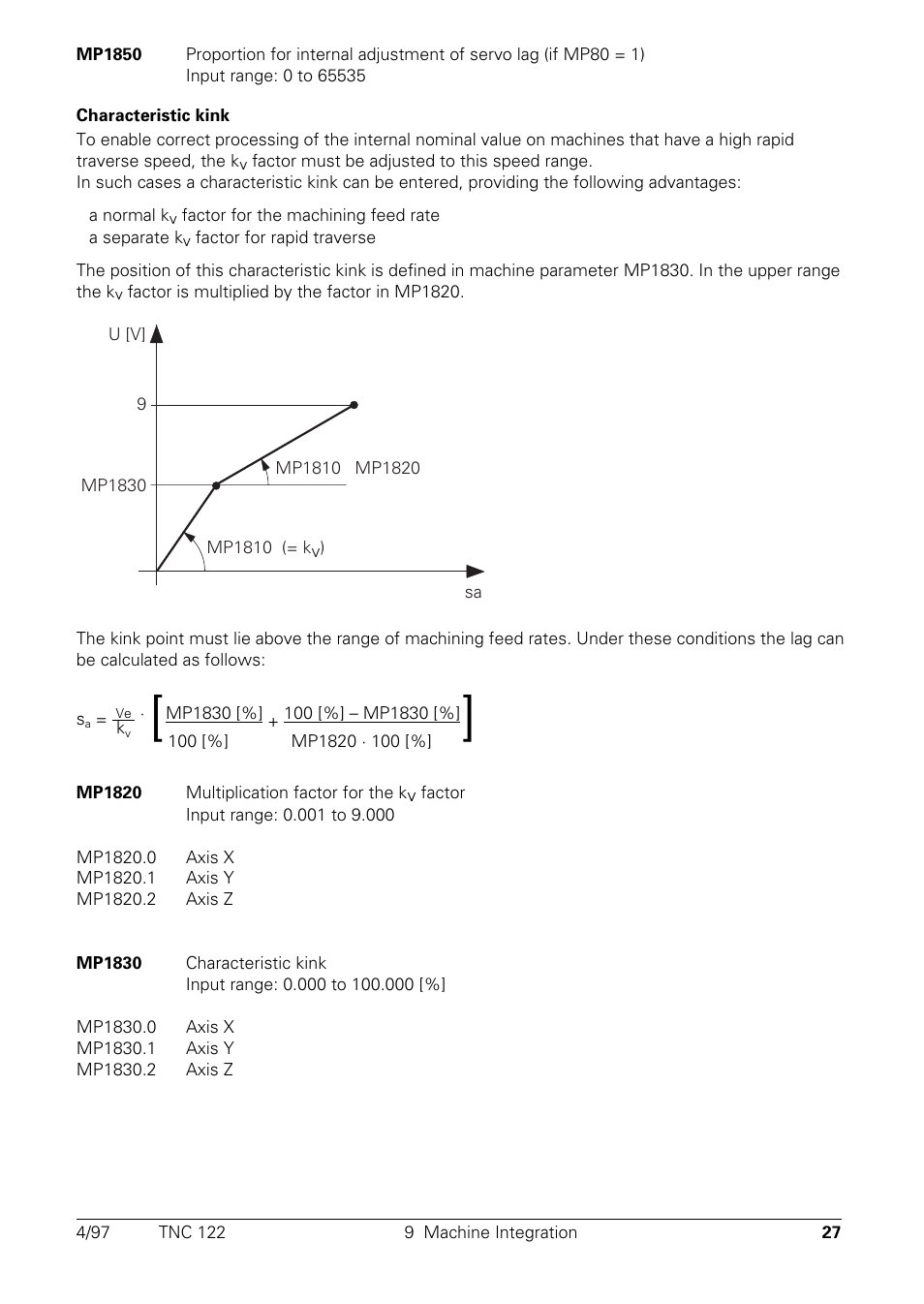 HEIDENHAIN TNC 122 Technical Manual User Manual | Page 28 / 70