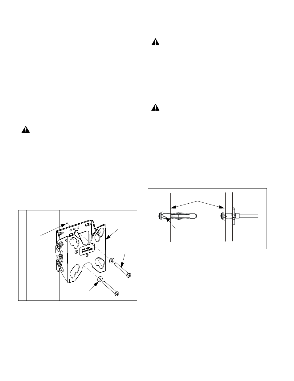 Chief Manufacturing FTR Series User Manual | Page 4 / 8