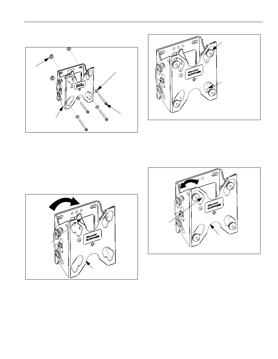 Chief Manufacturing FTR Series User Manual | Page 5 / 8