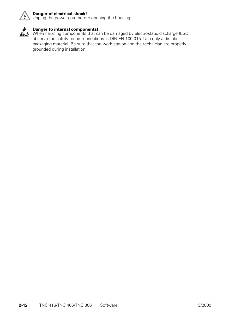 HEIDENHAIN TNC 306 Technical Manual User Manual | Page 15 / 510