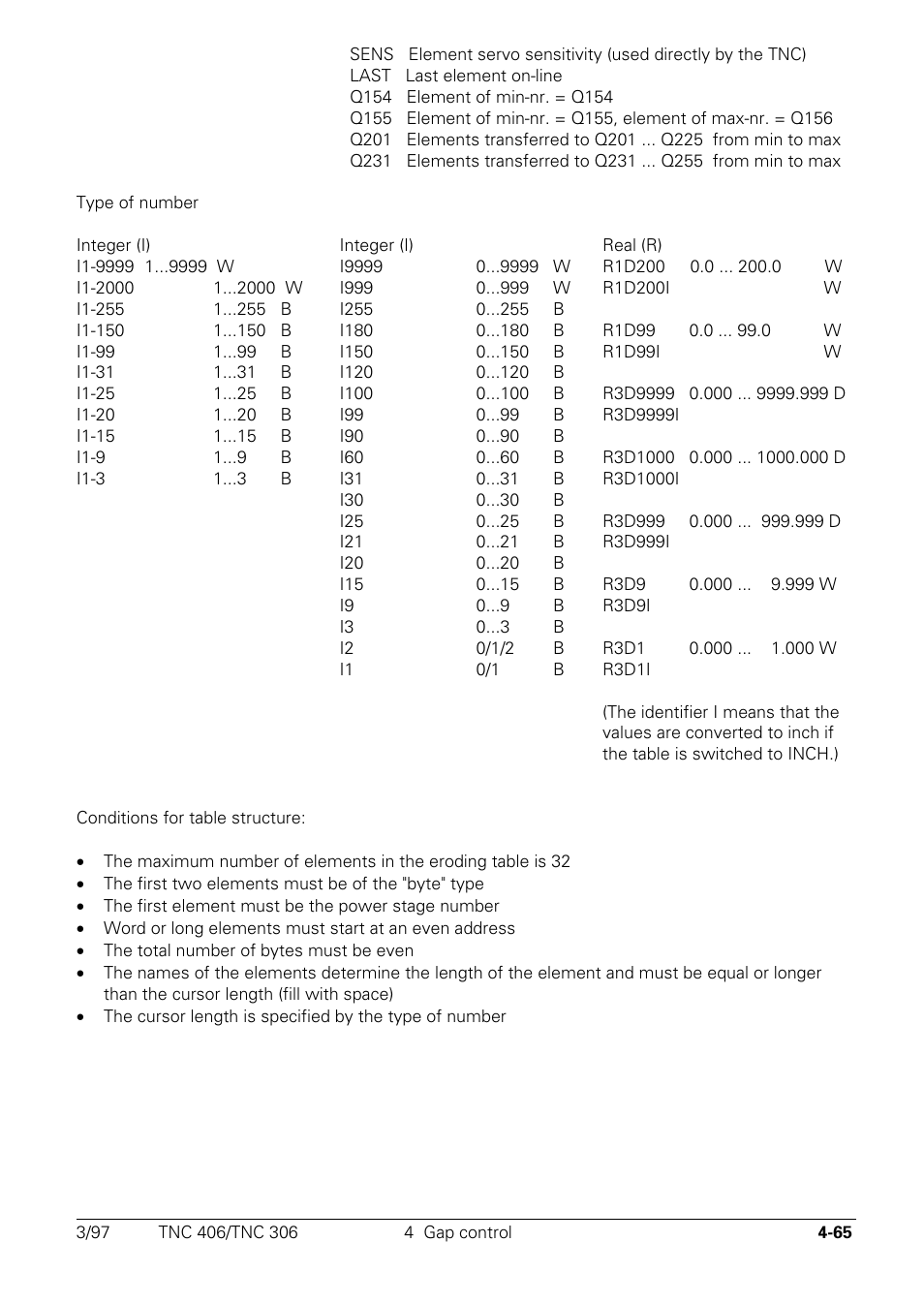 HEIDENHAIN TNC 306 Technical Manual User Manual | Page 165 / 510