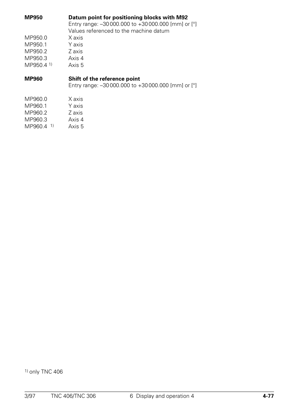 HEIDENHAIN TNC 306 Technical Manual User Manual | Page 177 / 510