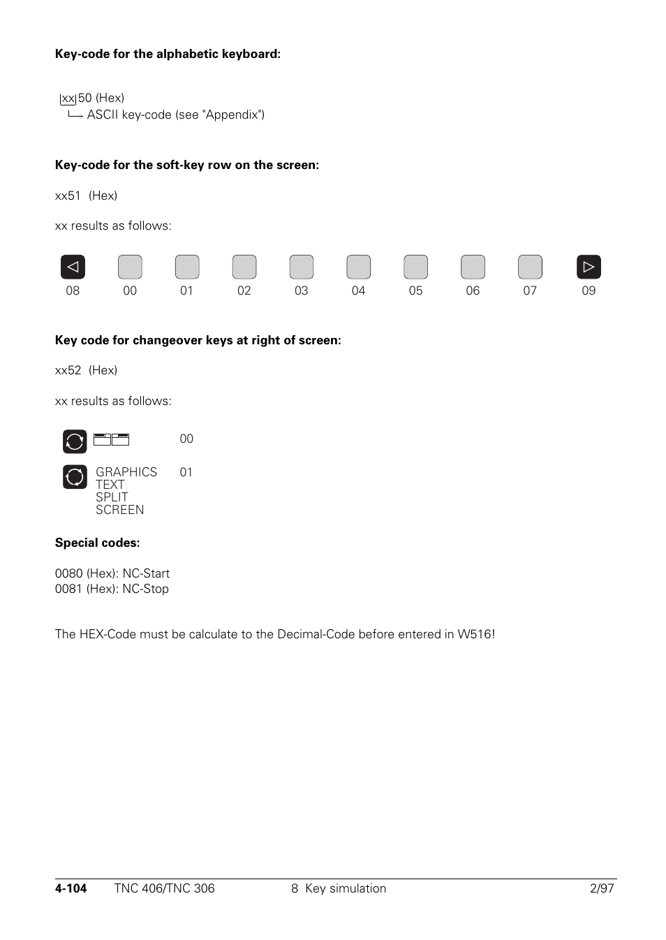 HEIDENHAIN TNC 306 Technical Manual User Manual | Page 204 / 510