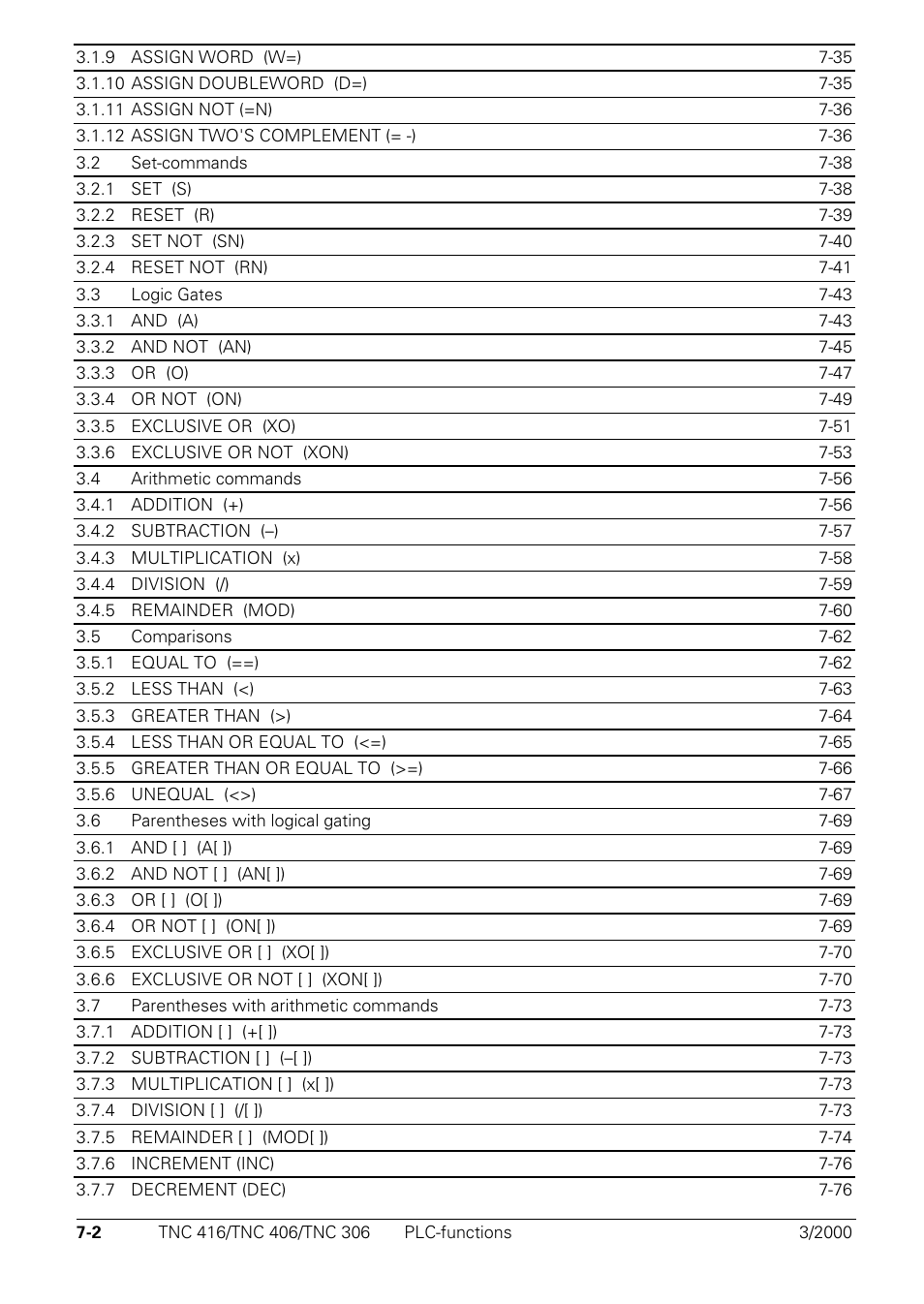 HEIDENHAIN TNC 306 Technical Manual User Manual | Page 292 / 510