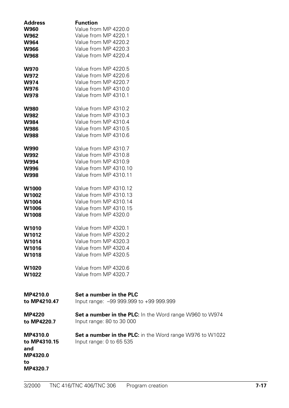 HEIDENHAIN TNC 306 Technical Manual User Manual | Page 307 / 510