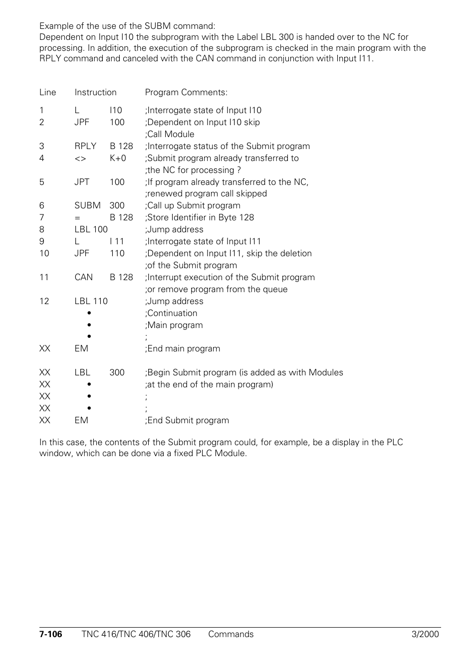 HEIDENHAIN TNC 306 Technical Manual User Manual | Page 396 / 510